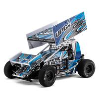 UPGRADE RC "FLAME" GRAPHIC SET BLUE FOR LOSI 22S SPRINT CAR [UPG-14292]