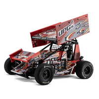 UPGRADE RC "FLAME" GRAPHIC SET RED FOR LOSI 22S SPRINT CAR [UPG-14293]
