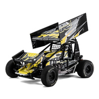 UPGRADE RC "VELOCITY" GRAPHIC SET YELLOW FOR LOSI 22S SPRINT CAR [UPG-14295]
