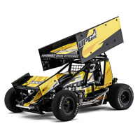 UPGRADE RC "VECTOR" GRAPHIC SET YELLOW FOR LOSI 22S SPRINT CAR [UPG-14299]