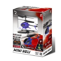 REVOLT ASYS100 RC MINI HELI IN BLUE WITH ONE BUTTON TAKE OFF AND ALTITUDE HOLD