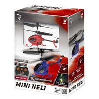 REVOLT ASYS100 RC MINI HELI IN RED WITH ONE BUTTON TAKE OFF AND ALTITUDE HOLD