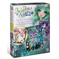 NEBULOUS STARS GLITTER AND FOIL ART - MARINIA