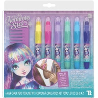NEBULOUS STARS 11432 GLITTER HAIR CHALK PENS