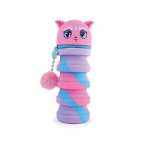 NEBULOUS STARS 11437 STAND UP PENCIL CASE - PINK