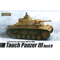 HENG LONG 3849-1 TAUCH PANZER III AUSF.H 1/16 SCALE RC TANK