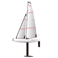 JOYSWAY 8815V7 DRAGON FORCE 65 DF65 V7 650MM 2.4GHZ RTR YACHT SAILBOAT WITH J4C05 RADIO - INCLUDES NEW UPGRADED DF RACING WINCH SERVO, NEW BOAT STAND 