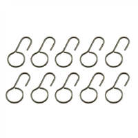 JOYSWAY 881514 STAINLESS STEEL SAIL CLEW HOOK 10 PACK DF65