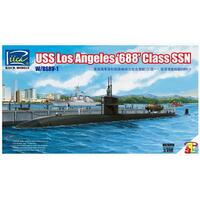 RIICH MODELS RN28008 1/350 USS LOS ANGELES - 688 CLASS SSN W/DSRV-1 PLASTIC MODEL KIT