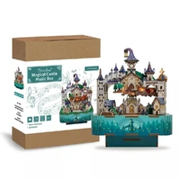 TONECHEER TQ064 DIY MUSIC BOX PUZZLE - MAGICAL CASTLE 111 PIECES