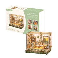 TONECHEER BOOK NOOK TQ400 DIY 3D PUZZLE SOUND MACHINE KIT - THE PASTORAL HOME 210 PIECES