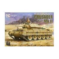 BORDER BT-015  CRUSADER MK.II BRITISH CRUISER TANK MK.VI &  GERMAN PZKPPFW.MK V 746 1/35 SCALE PLASTIC MODEL KIT