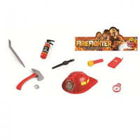 REAL HEROES FIREFIGHTER SET WITH HELMET 9PC