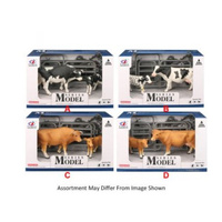MODEL SERIES 179182 FARM ANIMALS MALE COW AND CALF SET