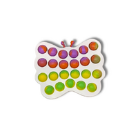 POP IT DELUXE ABS RAINBOW BUTTERFLY FIDGET TOY
