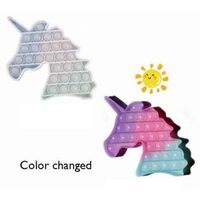POP IT COLOUR CHANGE UNICORN FIDGET TOY