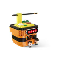 KOCO 03012 INTERESTING FOOD STREET SCENE RAMEN NOODLE RESTAURANT 952 PIECE BUILDING BLOCK KIT