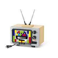 KOCO 04030 CLASSICAL SERIES RETRO OLD FASHIONED TELEVISION 2280 PIECE BUILDING BLOCK KIT
