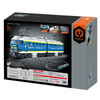 MECHANICAL MASTER 8066 BLUE TRAIN 623 PIECE STEM BUILDING BLOCK KIT