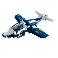 MECHANICAL MASTER 6874 POLICE PLANE 118 PIECE STEM BUILDING BLOCK KIT