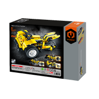 MECHANICAL MASTER 6876 FORKLIFT AND 3 WHEELED MOTORCYCLE 320 PIECE STEM BUILDING BLOCK KIT