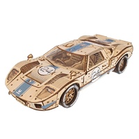 UGEARS 70267 UGT-24 ENDURANCE RACER MECHANICAL WOODEN PUZZLE