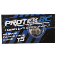 PROTEK RC T5 MEDIUM TURBO GLOW PLUG (.12 AND .21 ENGINES) 1 PIECE