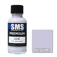 SMS PL26 LILAC PREMIUM ACRYLIC LACQUER GLOSS PAINT 30ML