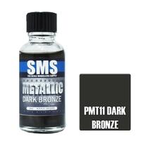 SMS PMT11 DARK BRONZE METALLIC ACRYLIC LACQUER PAINT 30ML