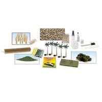 WOODLAND SCENICS SP4112 SCENEARAMA DESERT OASIS DIORAMA KIT