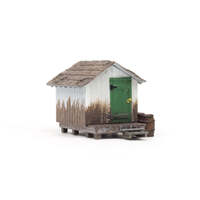 WOODLANDS SCENIC BR5058 WOOD SHACK HO SCALE 2 PEICES