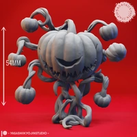 YKS DUNGEONS & DRAGONS MINIATURES PUMPKIN BEHOLDER EYE TYRANT XTRA LARGE