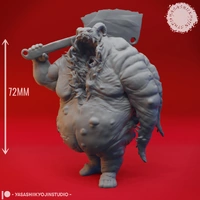 YKS DUNGEONS & DRAGONS MINIATURES GLUTTONY DEMON XTRA LARGE