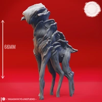 YKS DUNGEONS & DRAGONS MINIATURES MYCONID GUARDIAN LARGE