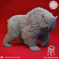 YKS DUNGEONS & DRAGONS MINIATURES OWLBEAR XTRA LARGE