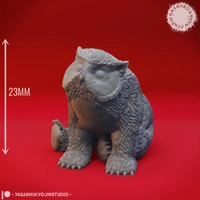 YKS DUNGEONS & DRAGONS MINIATURES OWLBEAR CUB MEDIUM