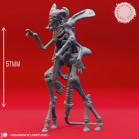 YKS DUNGEONS & DRAGONS MINIATURES SKELETON BONE GOLEM MEDIUM
