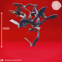 YKS DUNGEONS & DRAGONS MINIATURES SWARM OF BATS MEDIUM