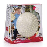 EDUSHAPE GLOW IN THE DARK SENSORY BALL 15CM DIA.