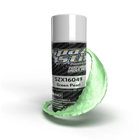 SPAZ STIX 16049 GREEN PEARL TRANSLUCENT AEROSOL PAINT FOR LEXAN BODIES 99 GRAM