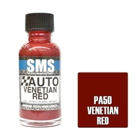 SMS PA50 AUTO VENETIAN RED ACRYLIC LACQUER PAINT 30ML