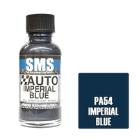 SMS PA54 AUTO IMPERIAL BLUE ACRYLIC LACQUER PAINT 30ML