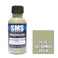 SMS PL218 PREMIUM ACRYLIC LACQUER SAC BOMBER GREEN 30ML