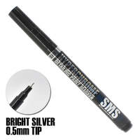 SMS MRK01 HYPERCHROME MARKER BRIGHT SILVER 0.5MM DETAILING PAINT MARKER
