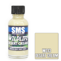 SMS WC13 DESERT CREAM WILDLIFE ACRYLIC LACQUER GLOSS PAINT 30ML