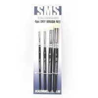 SMS PAINTS BSET05 DRY BRUSH SET 4PC