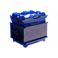 ESCAPEWELT ORBIPLEX ORBITAL BOX PLEXIGLASS BREATHING GALAXY MINIATURE ESCAPE ROOM AND 3D PUZZLE BOX GAME