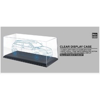 KC DISPLAY CASES KC9919BK BLACK BASE DISPLAY CASE  FOR 1/18 SCALE VEHICLES AND SIMILAR
