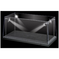 KC DISPLAY CASE KC9920 BLACK LED DISPLAY CASE FOR 1/18 SCALE VEHICLES