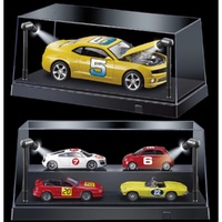 LINKWOW 9902BK LED DISPLAY CASE FOR 1/24 OR 1/48 SCALE VEHICLE DISPLAY